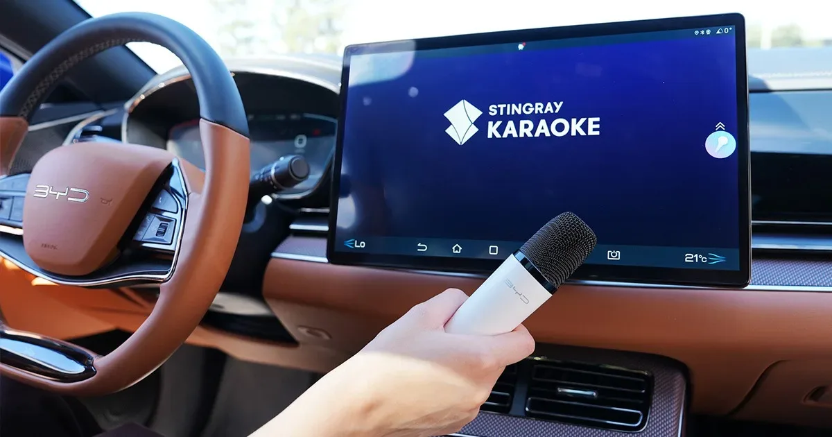 byd stingray karaoke